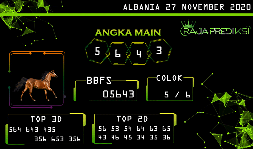 Prediksi Albania Togel Hari Ini
, Raja Prediksi Togel Albania 27 November 2020 Raja Prediksi